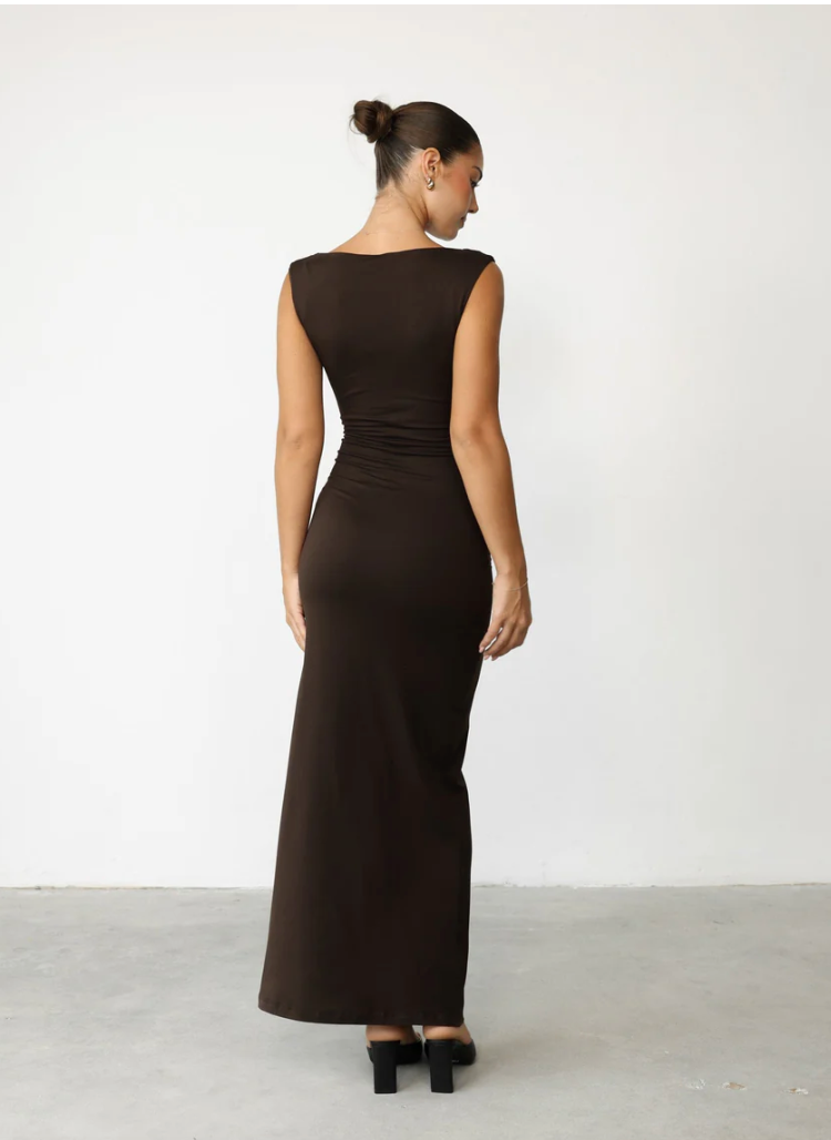 Chocolate Maxi Dress