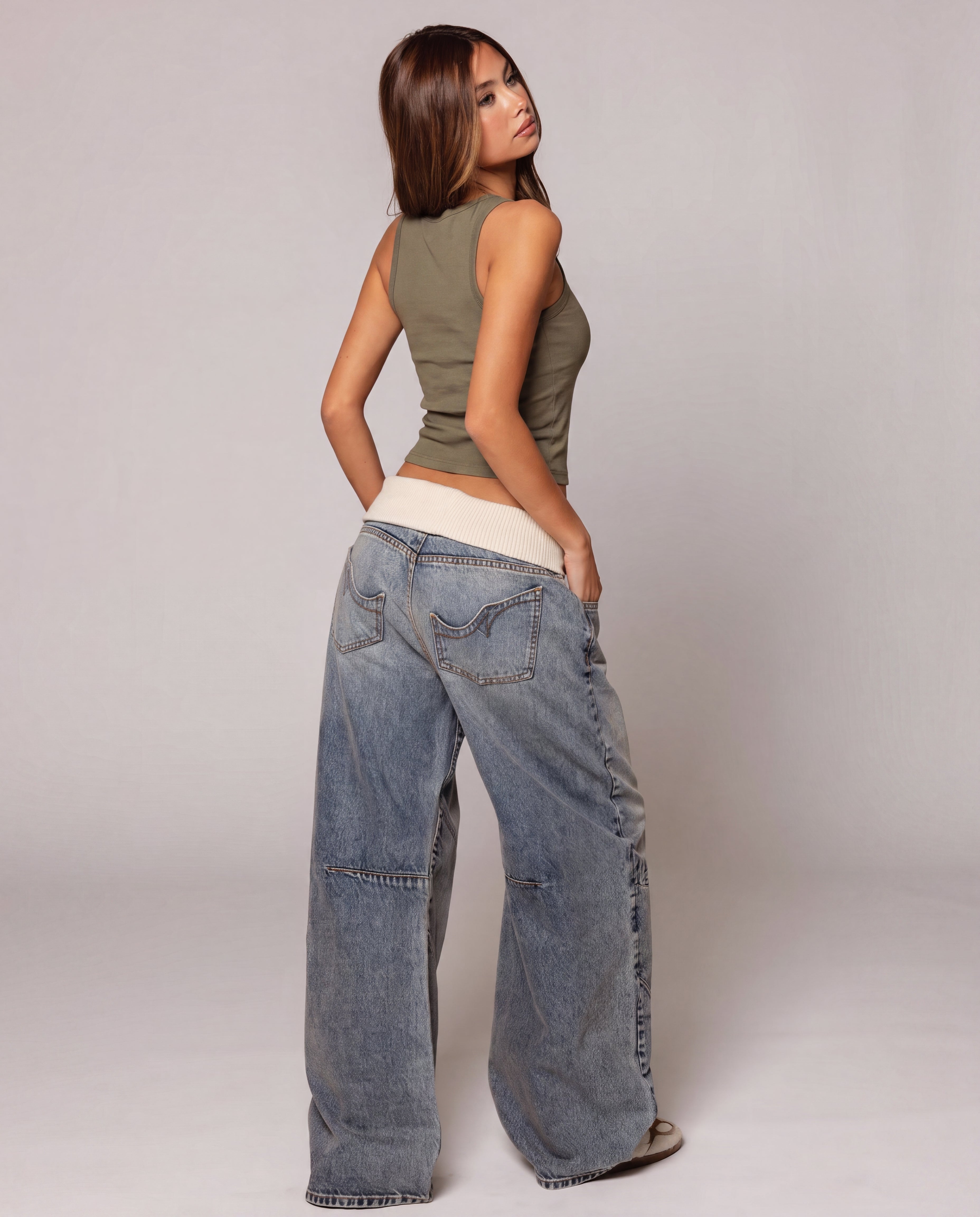 The Fold-Over Jean